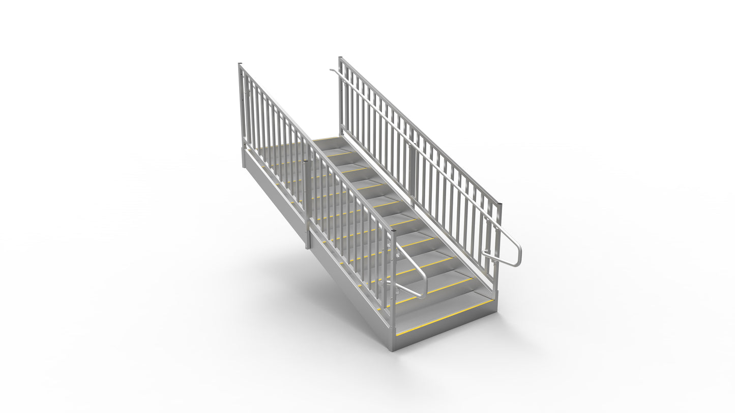 PATHWAY® HD Code Compliant Modular Stairs