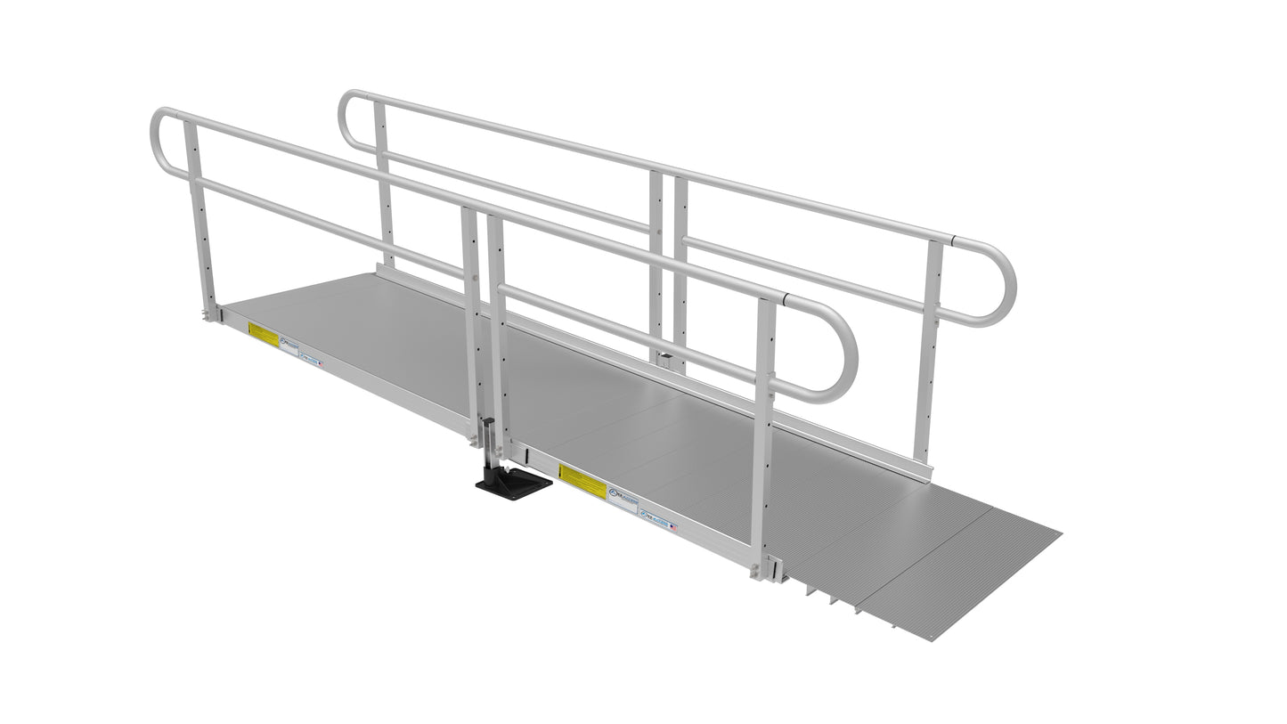 PATHWAY® 3G Ramps With Two-Line Handrails