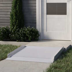 36" Wide Aluminum Curb Ramps