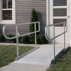 36" Wide Aluminum Curb Ramps